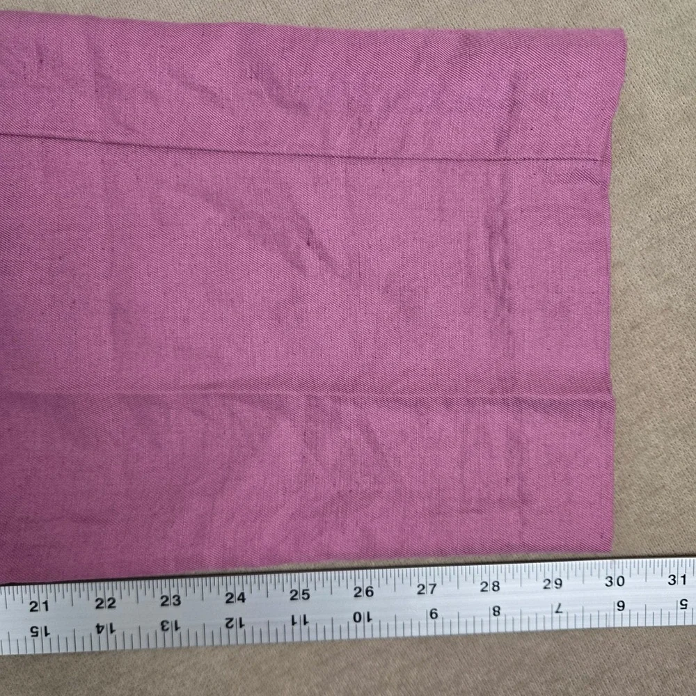 Brooks Brothers Clark Baird McNutt Irish Linen Cotton Chinos Purple 36x30